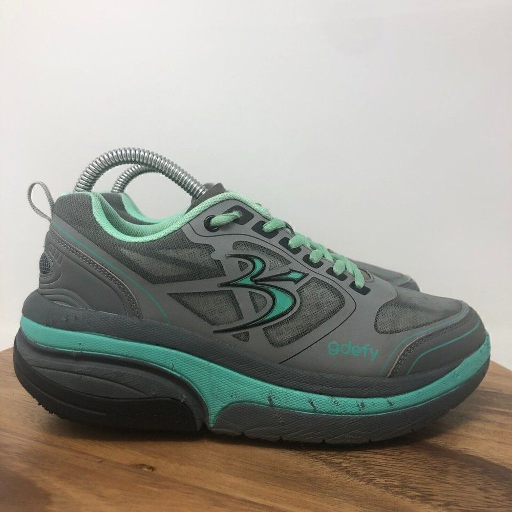 Gravity Defyer GDefy Ion Gray Sneaker Athletic Shoes TB9022FGU-W Womens SIZE 7.5